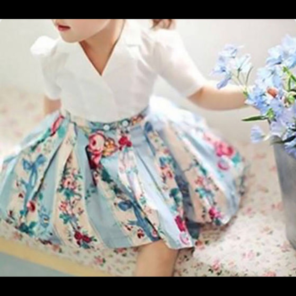 PatPat Blue Girls Dress